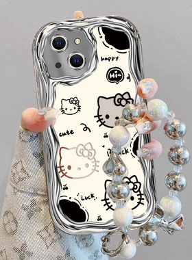 适用苹果13mini手机壳iPhone13min套mlnl新款ip猫爪凯蒂猫硅胶nimi防摔全包mi外壳ninimimi迷你iphonemini