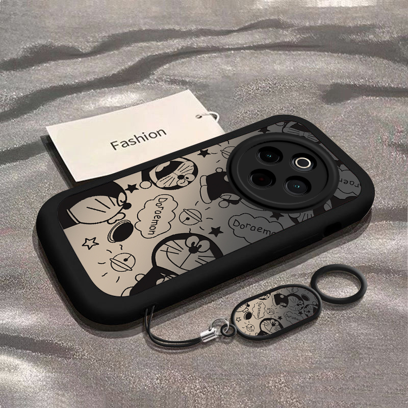 适用vivoY300Pro手机壳V2410A新款可爱防摔y300pro全包边男女viv0y超薄网红卡通y3oopor硅胶软壳潮晕染叮当猫