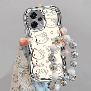 适用Realme真我Q5手机壳RMX3478保护OPPO套realmeQ55G狂欢版oppoq新款镂空小猫咪全包relameQ防摔relmeQ男女