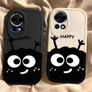 开心煤球华为nova12pro手机壳11SE新款Nova10por可爱Hinove9硅胶novo87防摔n0va6男女nava5ipr0潮4e全包3情侣