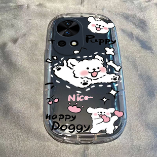爱心狗狗华为nova12pro手机壳11SE新款Nova10por创意Hinove9硅胶套novo87防摔n0va6男女nava5pr0外壳4全包3潮