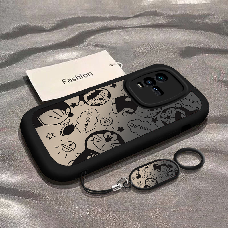 适用iQOO10手机壳iQOO10Pro全包边女款可爱vivo防摔新款保护套iq0010高颜值卡通1opor硅胶软壳网红晕染叮当猫