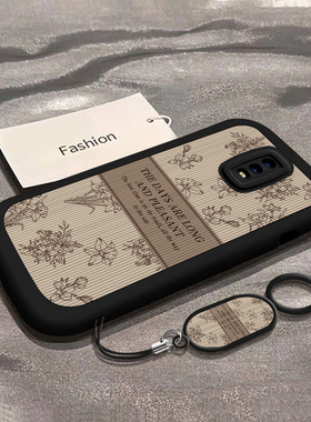 适用OPPOR17手机壳R17Pro防摔全包边oppor17可爱新款磨砂opp0pp0创意男女卡通r17por网红软壳硅胶复古花朵