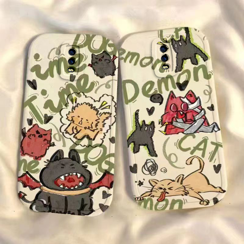 恶魔猫狗oppor17手机壳新款opopr15梦境标准版可爱R11全包防摔opr11s硅胶套R9sk卡通r17pro男r15x高级感r9m女