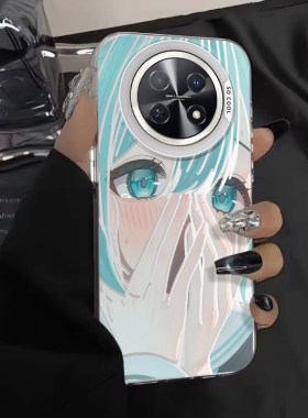 初音未来华为畅享70pro手机壳60X新款保护畅想60Por全包防摔7OZ硬外壳hi荣耀畅享60s动漫鼎桥m40套创意麦芒20