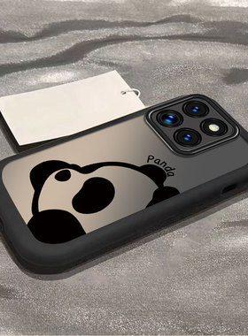 趴地熊猫小米14手机壳新款13/14pro泡芙壳mi12Spro硅胶11pro防摔全包镜头ultra可爱男女情侣10s软壳高级感潮