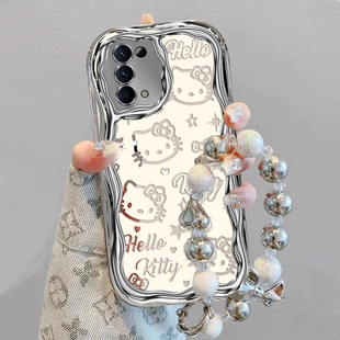 适用OPPOReno5K手机壳OPPO新款Reno5K5G套OPPORen05K硅胶OPPOReon全包镂空小猫咪防摔OPPOR0PP0男女opρoreno