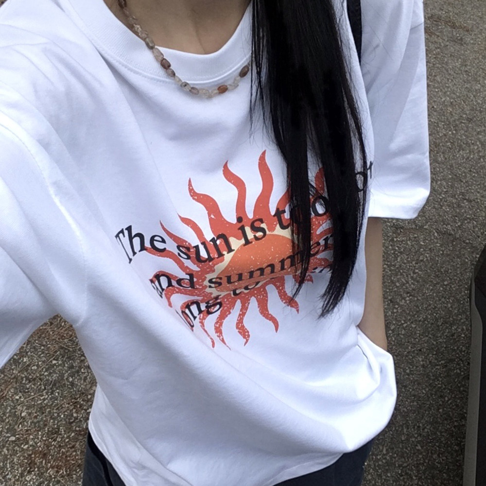 ins短袖t恤纯棉女新款爆款夏季半袖韩版潮牌宽松2026半袖纯棉重磅,女装/女士精品,T恤,淘宝优惠券,粉丝福利购,淘宝优惠卷