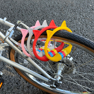 小猫自行车密码锁山地车防盗硅胶锁折叠车配件公路车便携防水儿童