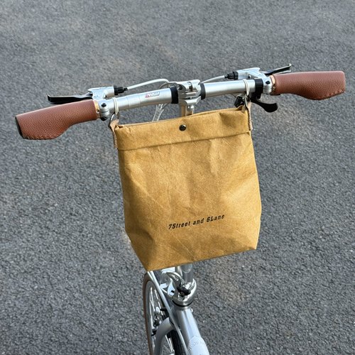 复古折叠自行车车头挂包装饰创意单车包山地车骑行大容量挂包装备