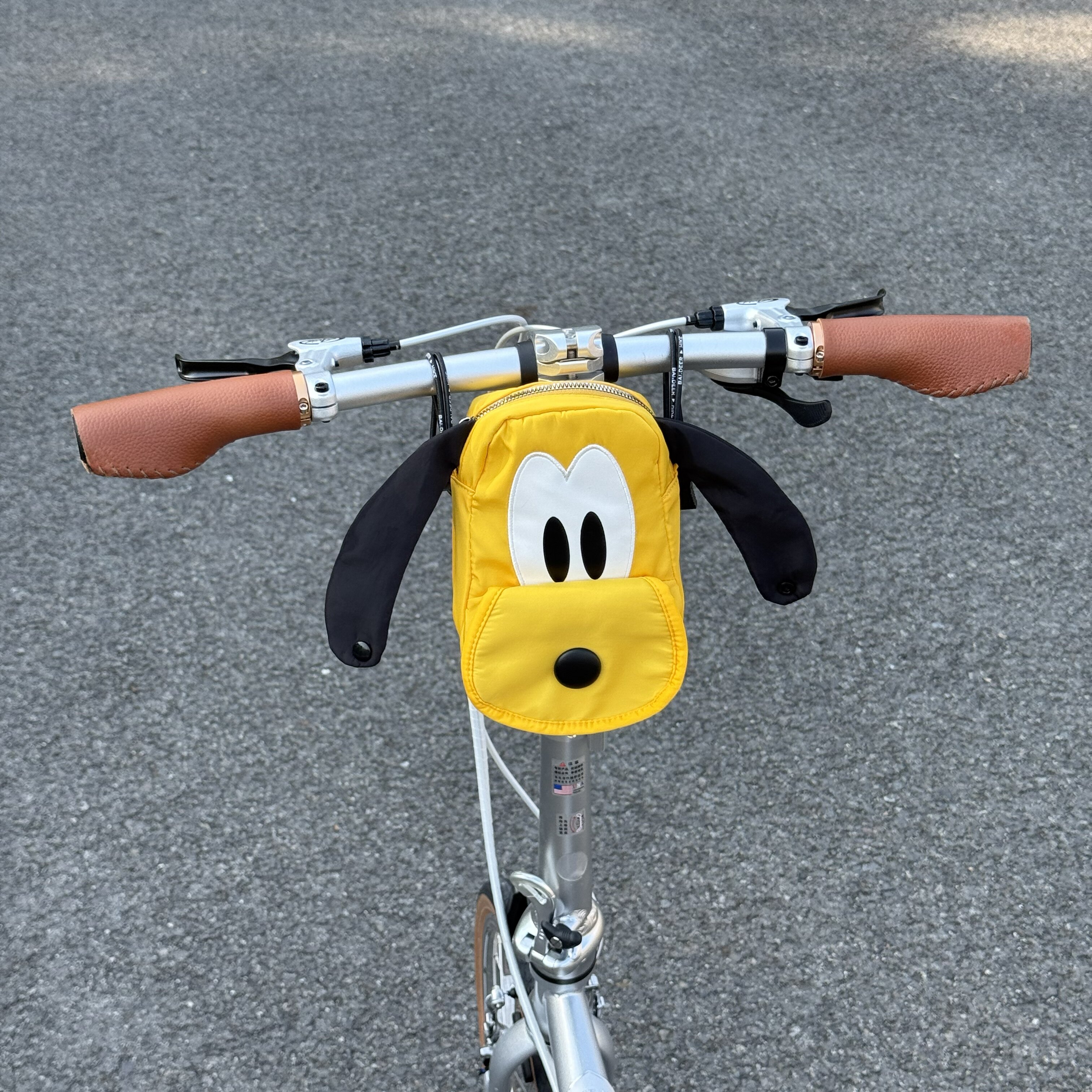 卡通自行车挂包可爱折叠车装饰山地车包公路车配件儿童骑行收纳包