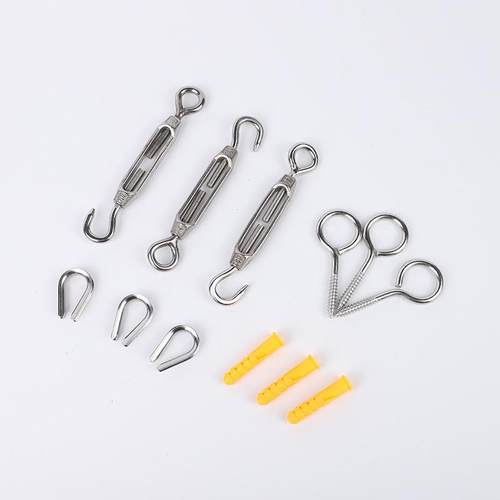 不锈钢包胶钢丝绳悬挂套件配件工业牵引吊装包塑不锈钢钢丝绳套件