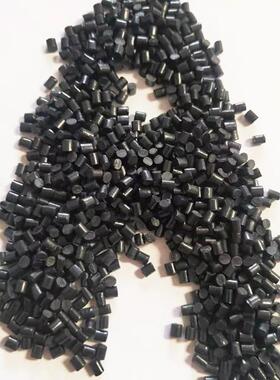 黑色电器外壳abs回料 高光高韧性注塑再生料黑色ABS塑料颗粒