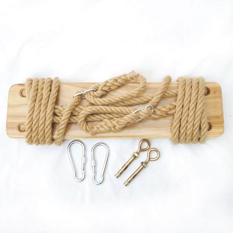 秋千户外室内阳台卧室民宿儿童成人单双人简易麻绳实木榆木秋千板,户外/登山/野营/旅行用品,秋千,淘宝优惠券,粉丝福利购,淘宝优惠卷