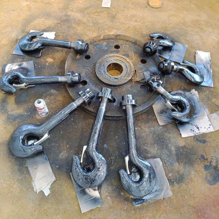 大量供应 电动葫芦吊钩钩头 16T行车双梁钩头