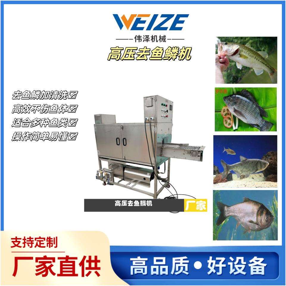全自动立式商用杀鱼机器多功能小型去鳞开背一体机七秒快速 杀鱼