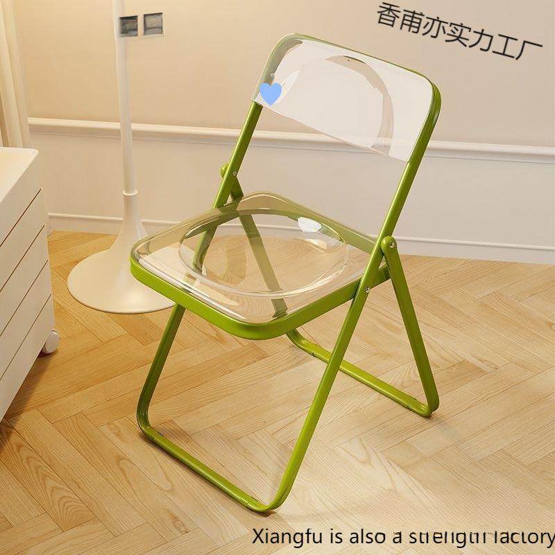 透明椅子拍照简约亚克力靠背折叠椅凳子化妆家用餐椅家用拍摄,电子元器件市场,其它元器件,淘宝优惠券,粉丝福利购,淘宝优惠卷