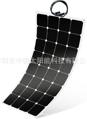单晶硅太阳能电池板 sunpower柔性 太阳能板 太阳能发电板