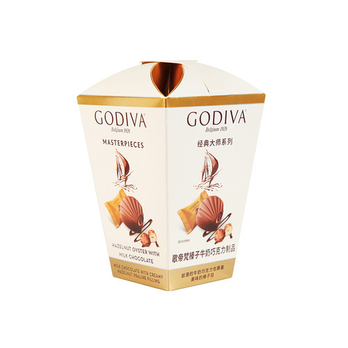 GODIVA歌帝梵榛子牛奶巧克力制品117g MILK CHOCOLATE
