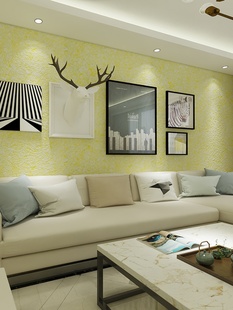 墙衣植物纤维涂料自刷家用电视背景墙卧室客厅墙纸环保生态 慕邦