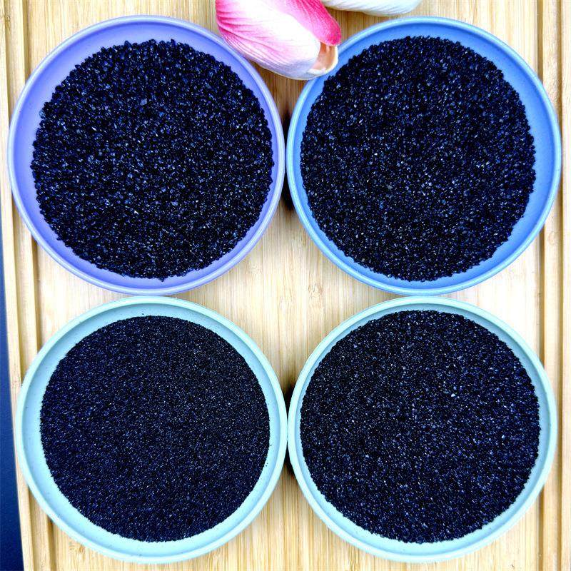 金刚砂耐磨地坪材料厂家 喷砂除锈耗材 PC透水砖用黑金沙 亮黑砂,基础建材,粗沙,淘宝优惠券,粉丝福利购,淘宝优惠卷