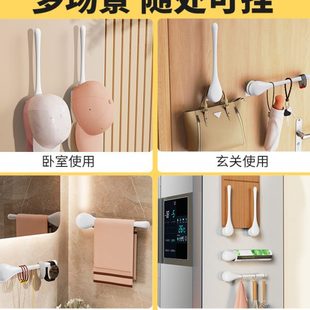 优选窗帘固定器免打孔挂钩浴帘窗帘墙钩收拢夹子扣环侧勾挡条绑带