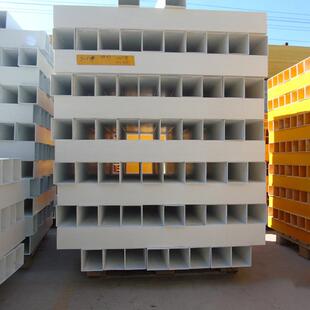 鑫科乐可制作玻璃钢方管矩形方管拉挤型材纤维管