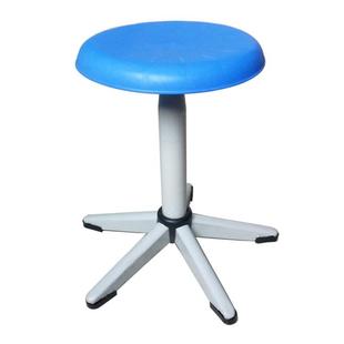 实验室小圆凳五脚升降凳塑钢凳音乐教室凳子学校理化学椅子旋转凳
