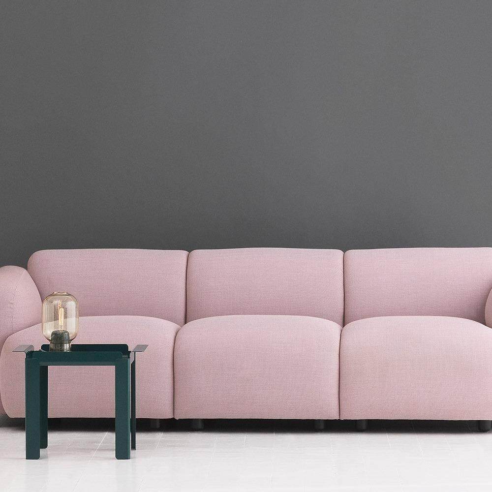 北欧现代布艺创意时尚个性大小户型客厅现代简约面包沙发