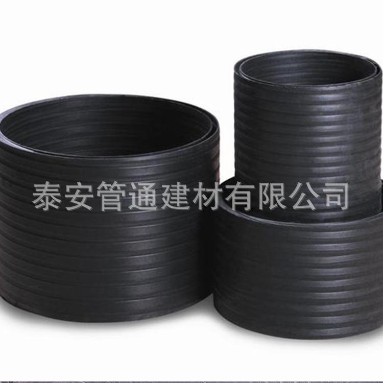 直销现货供应HDPE立筋缠绕管DN600价格优惠