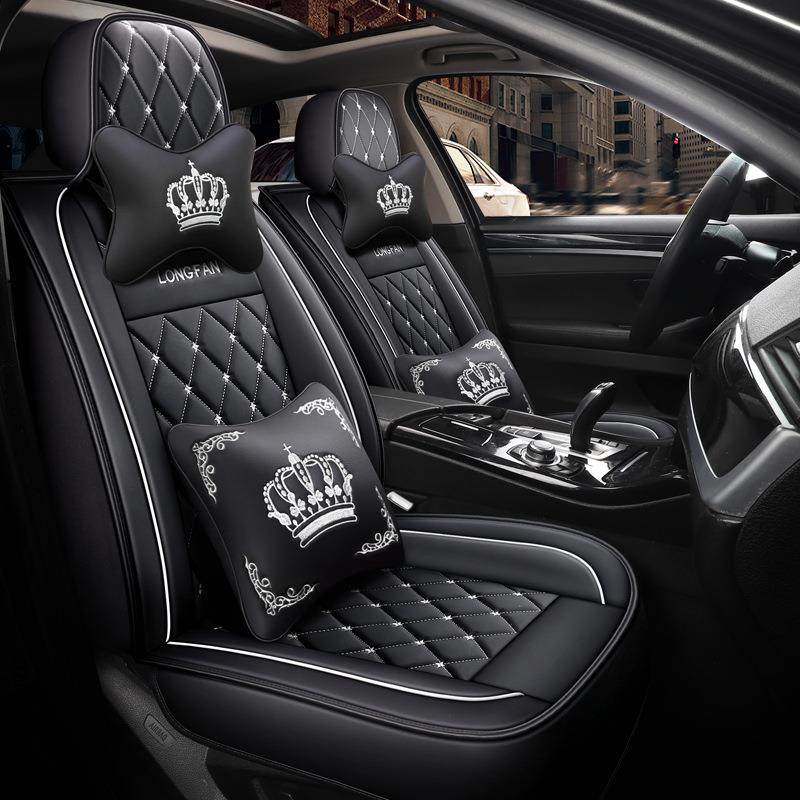 适用CRV11//12/2013年2014款CR-V汽车座套全包围坐垫四季皮革座垫