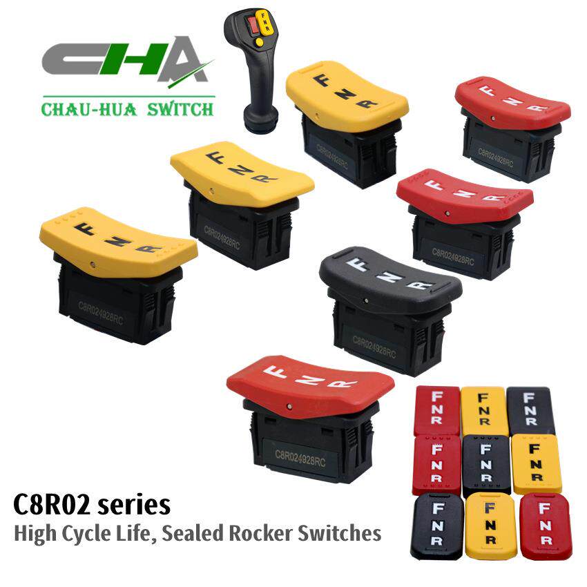 昭华C8R02系列IP68S级密封防尘防水船型开关适用于自动化工业机械