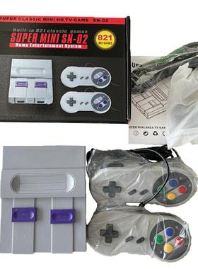 直销NES电视游戏机SNES游戏机FC高清TF卡内置821款经典游戏