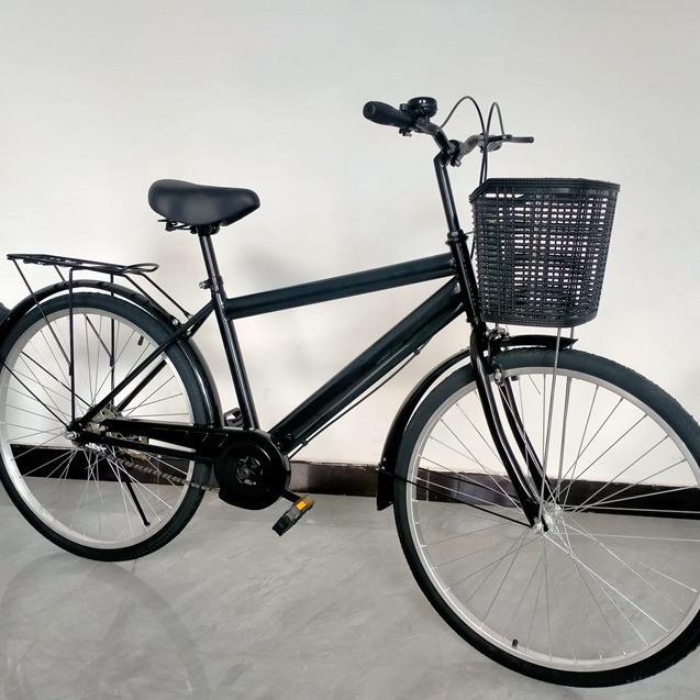 通勤2426寸自行车工人学生轻便单车男女式成人代步自行车