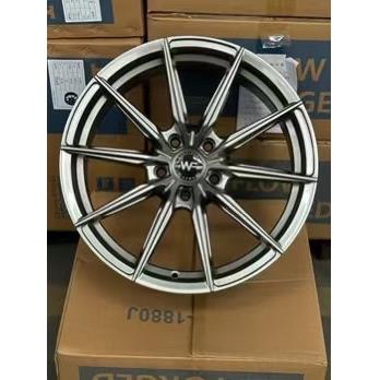 18寸19寸旋压轻量化WF款多辐条内凹改装轮毂适用于名爵宝马F亚信