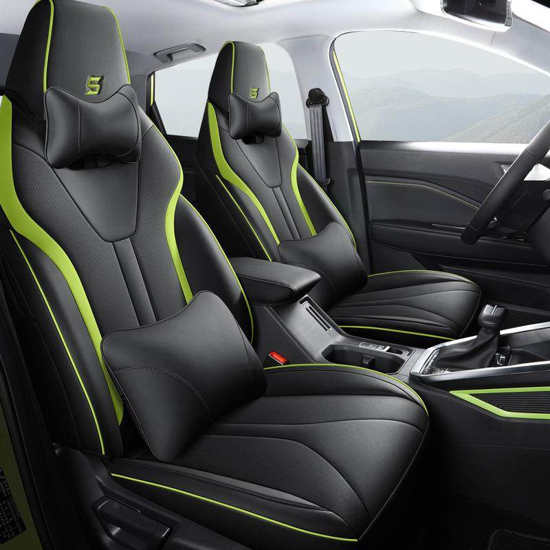 适用22-23款五菱星驰专车专用汽车坐垫四季全包围五座SUV全皮座套
