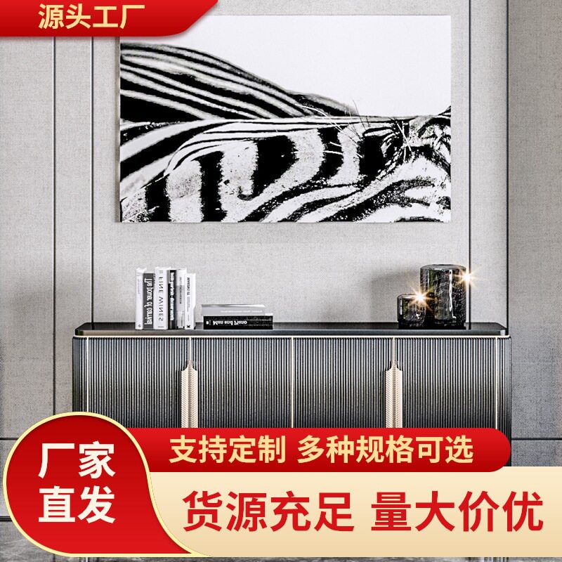 新中式轻奢风玄关柜后现代简约客厅餐边柜带立体抽屉收纳储物柜