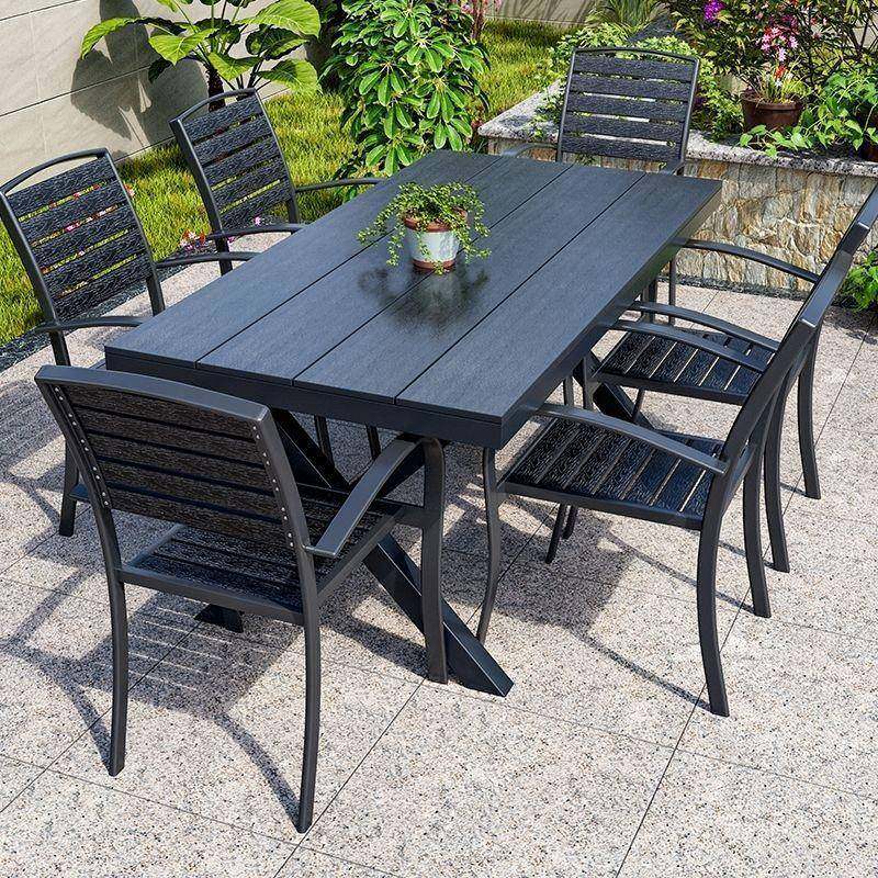 户外桌椅庭院露天花园塑木桌椅商用农家乐奶茶店休闲餐桌网红桌椅,畜牧/养殖物资,畜牧/养殖器械,淘宝优惠券,粉丝福利购,淘宝优惠卷