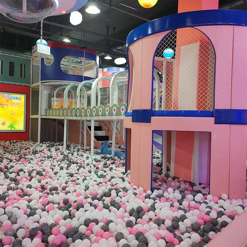 儿童城堡乐园游乐设备大小型室内游乐场滑梯蹦床幼儿园设施