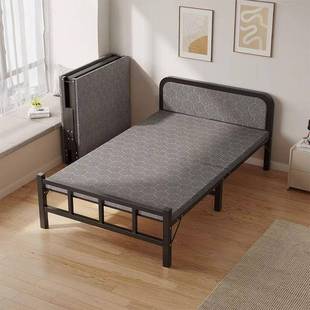 办公室折叠单人床家用简易午睡办公室床宿舍午休床加固陪护床