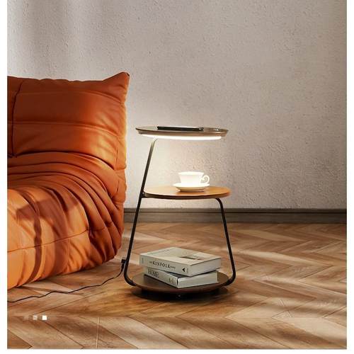 简约现代无线充电客厅边几茶几落地灯设计感床头灯柜灯卧室氛围灯