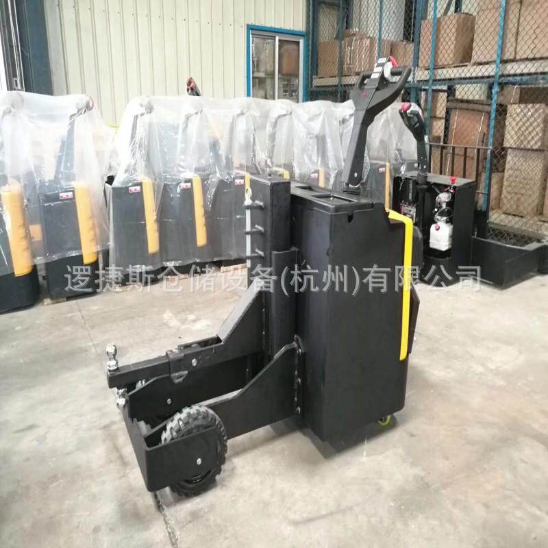 电动承载式牵引车挂扣可升降式拖车工厂机场牵引拖头挂车牵引车