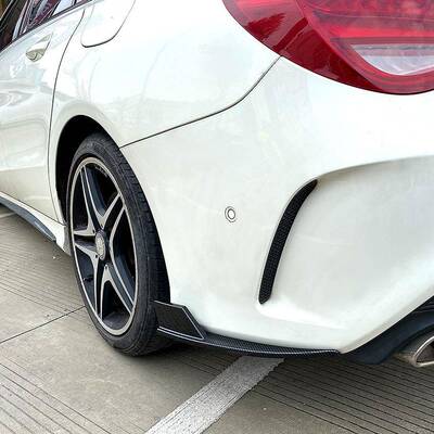 适用奔驰CLA级C117CLA180200CLA45AMG2013-2019后杠包角改装