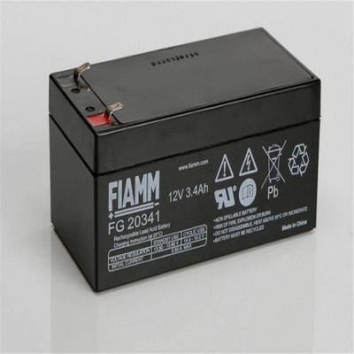 FIAMMFG20341 12v34ah蓄电池铅酸免维护精密仪器设备