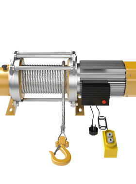 8ACW 卷扬提升机220V升降小型起重吊机1/1.5/2吨铝壳工地电动