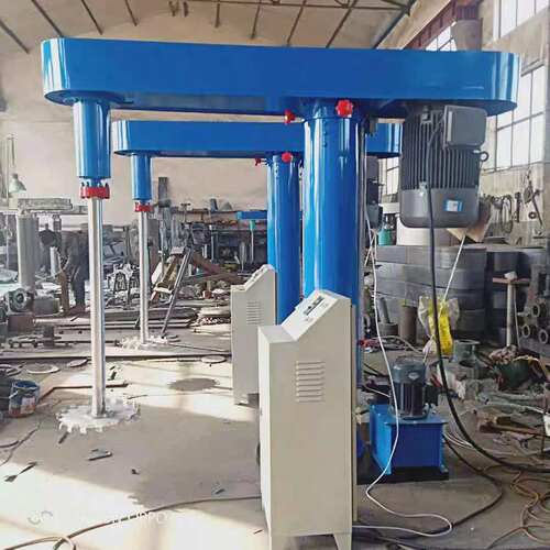 液压升防爆变频速高速分调散机7.5KW油漆涂化工颜料胶水降树料脂