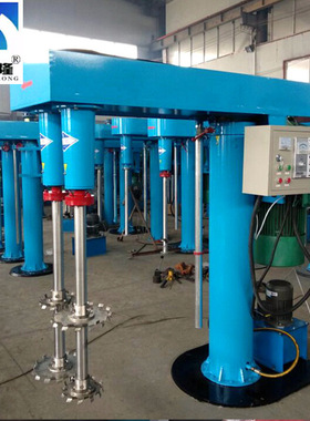 现货供应性涂水料油漆分散1机 高速液压防爆分机 1k散w双轴GFJ升