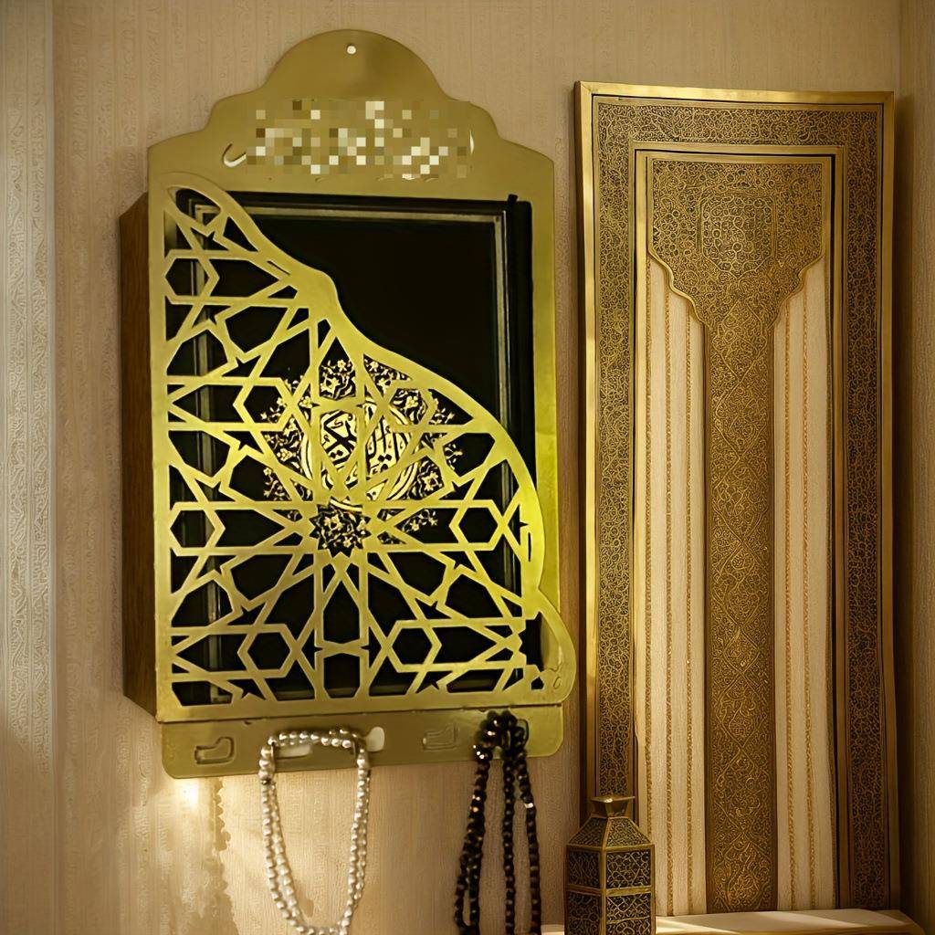 跨境新款镂空铁艺壁挂书架家庭挂钩钥匙扣居家装饰墙上挂件可