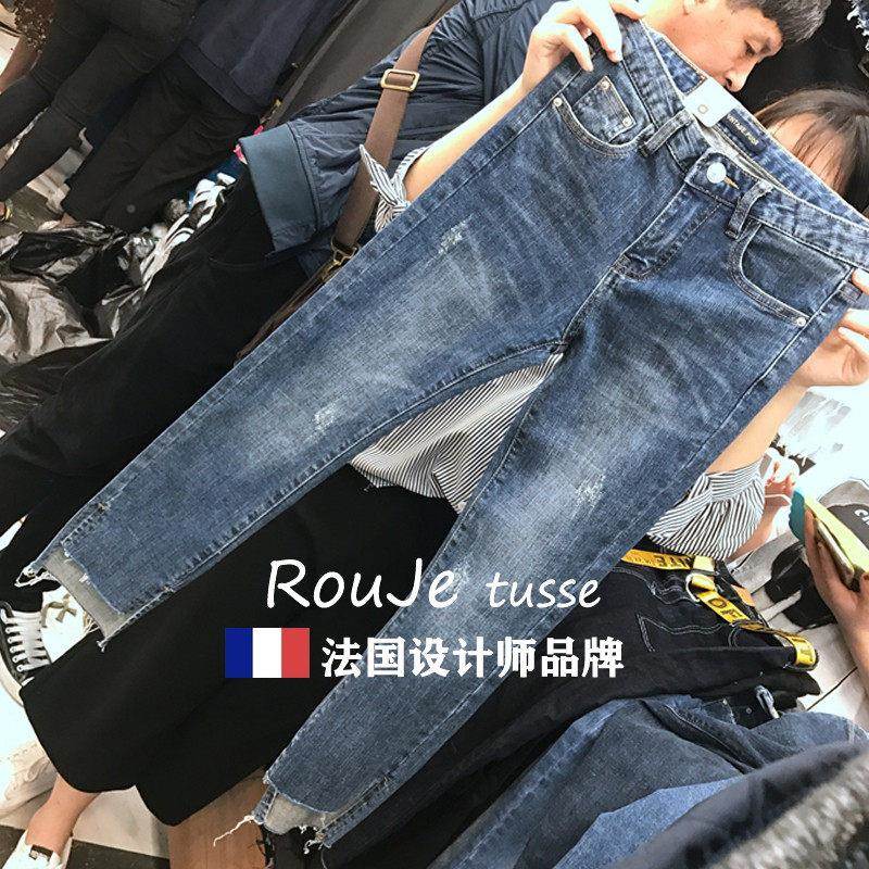 仔专2柜206大尺码女60191845装夏季网红流行适合胯宽大腿的粗女生