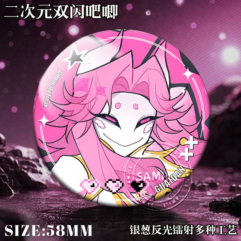 harlequin周边吧唧谷子怪诞马戏团jester同人痛包收藏胸章礼物女图片